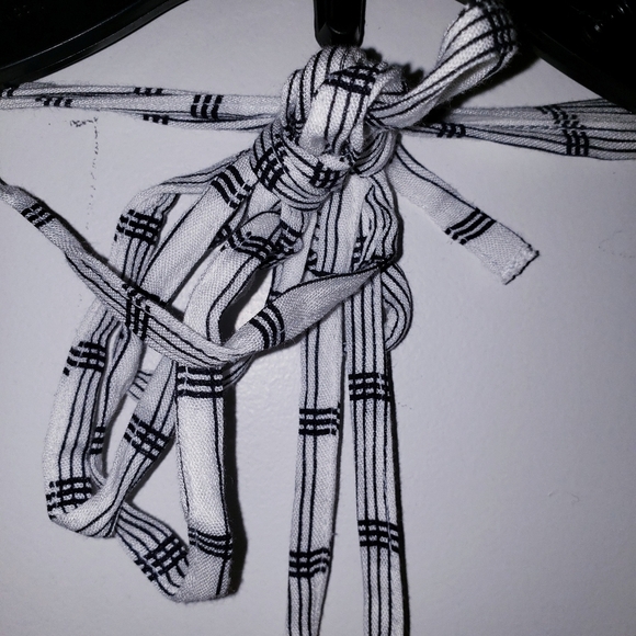 NWT Asos Crinkled Halter Mono Check Print Romper - Picture 5 of 8